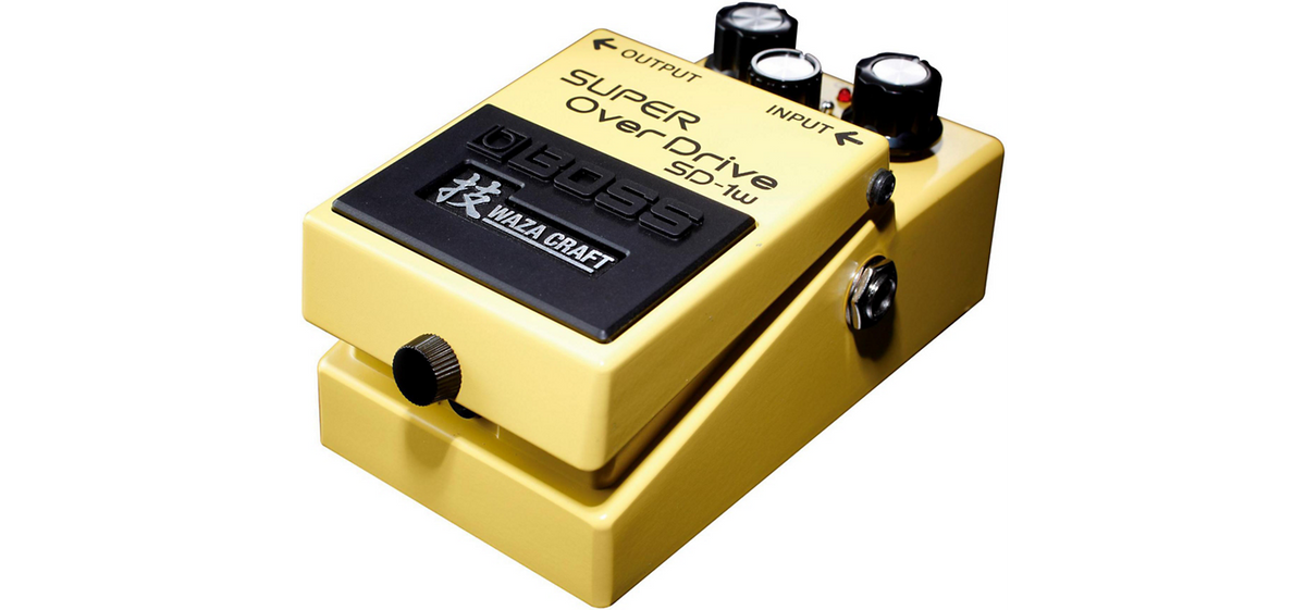 New Boss SD-1W Waza Craft Super Overdrive Guitar Effects Pedal