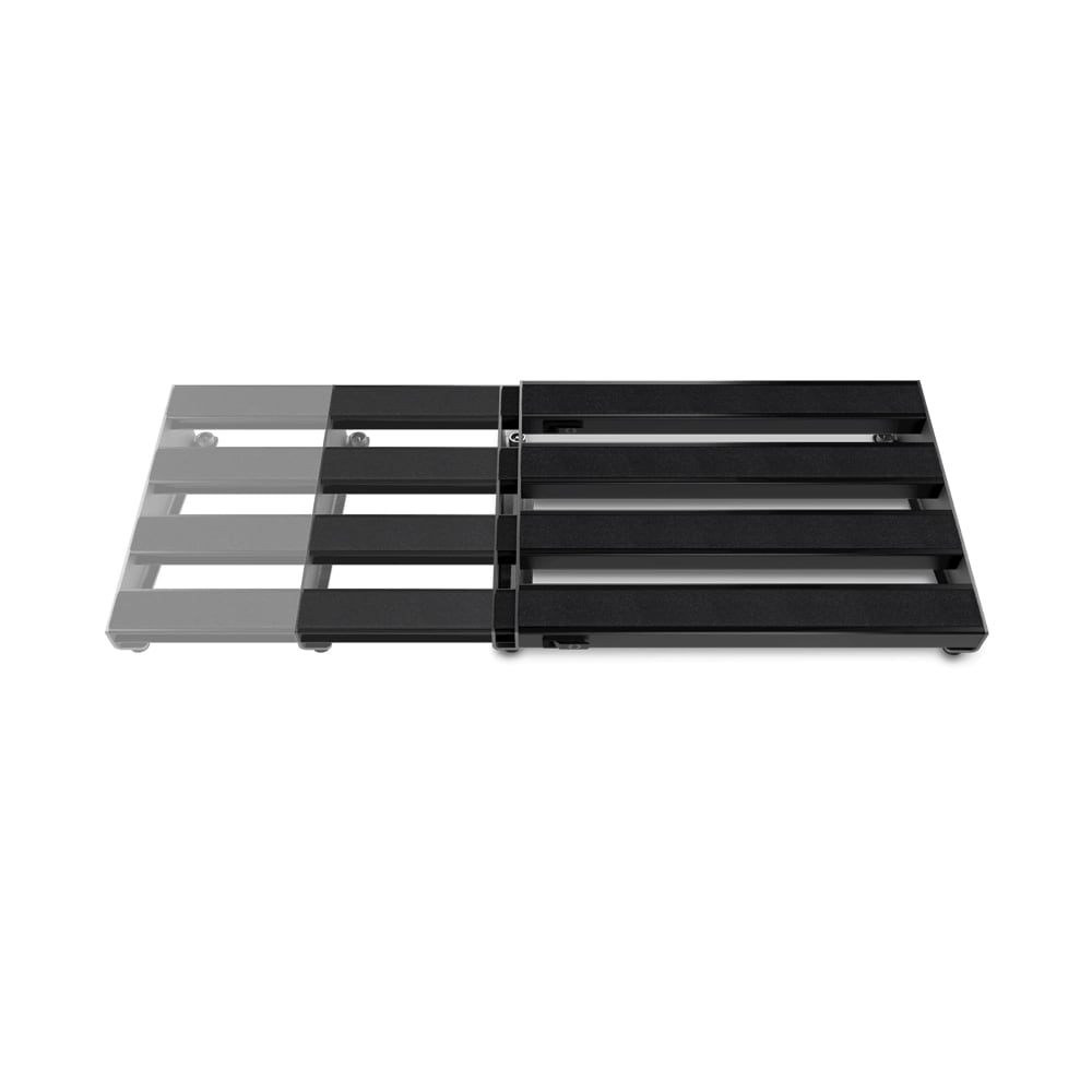 D'Addario XPND 2 telescoping pedalboard extended configuration