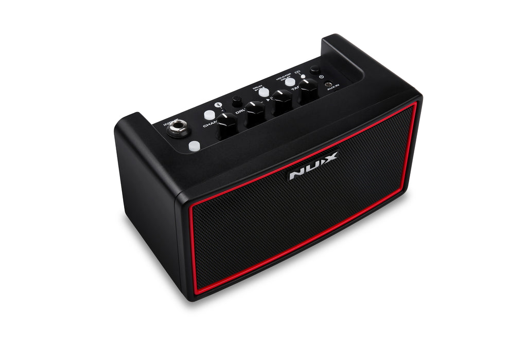 NUX Mighty Air wireless stereo amp — controls close-up