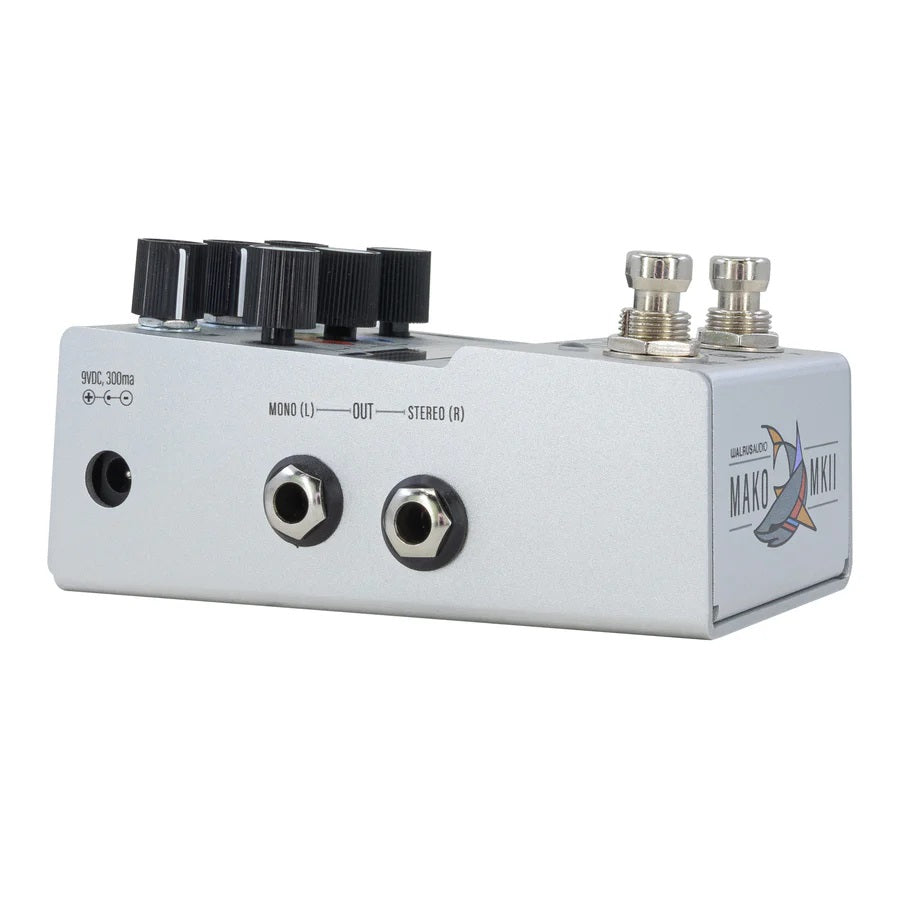 New Walrus Audio MAKO Series MKII D1 High-Fidelity Delay Guitar Effects Pedal