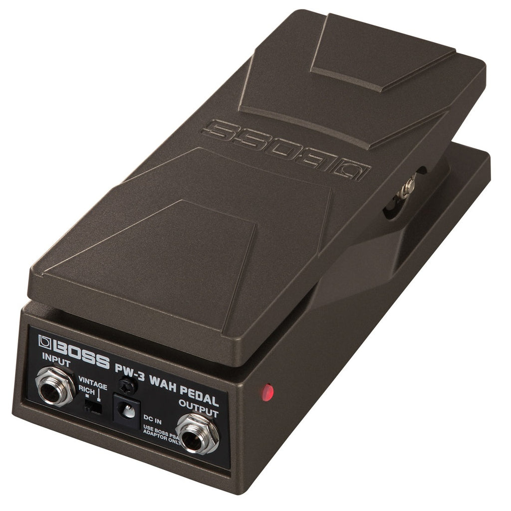 Boss PW-3 Analog Wah guitar pedal — status LED detail
