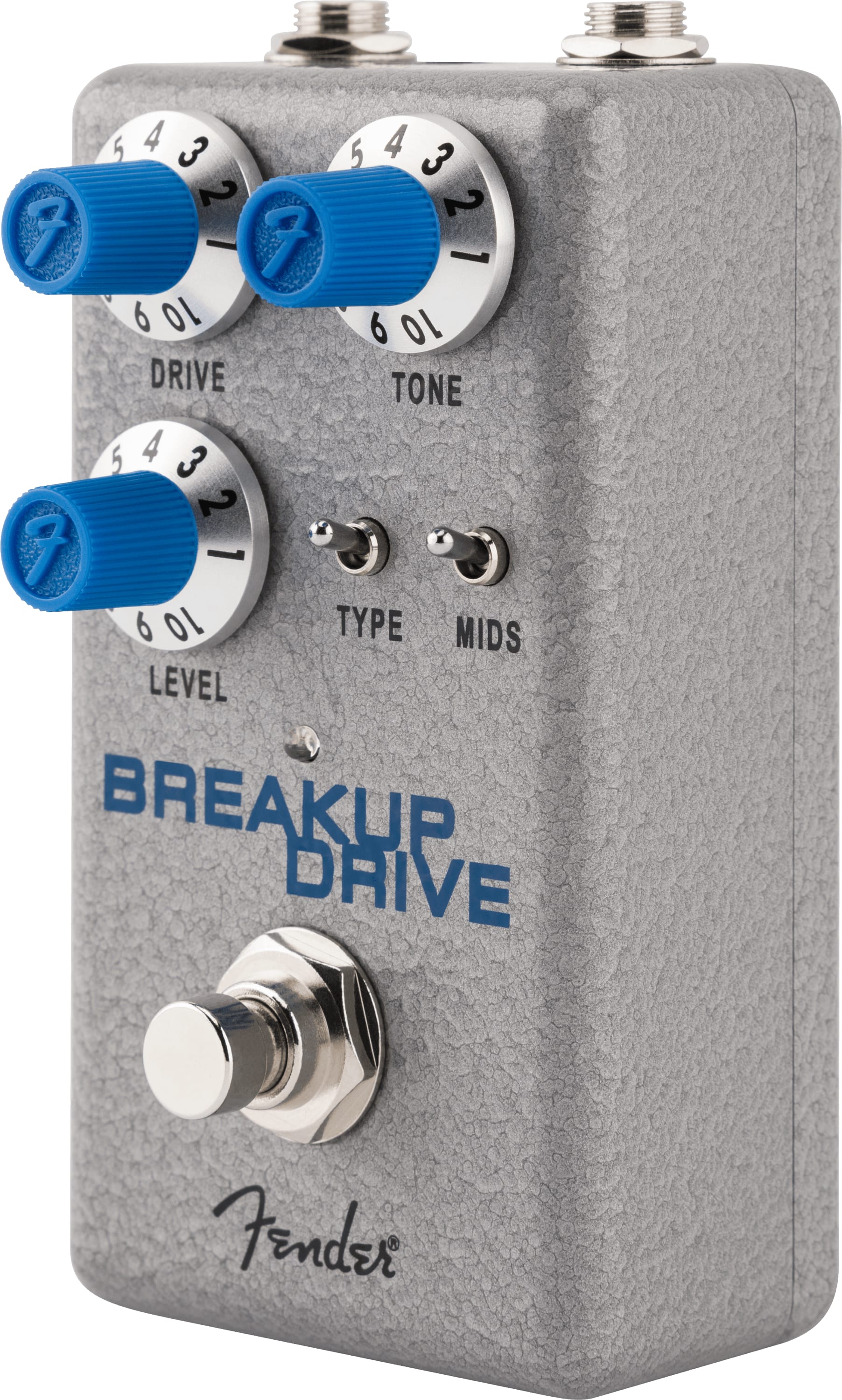 Fender Hammertone Breakup Drive overdrive pedal — angled side view