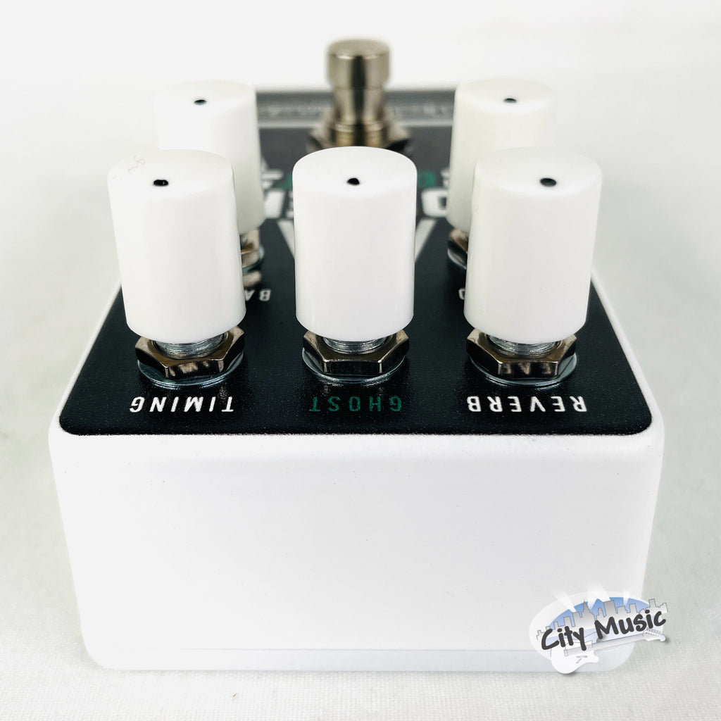 Used Catalinbread Adineko Ghost oil can delay pedal — rear power input view