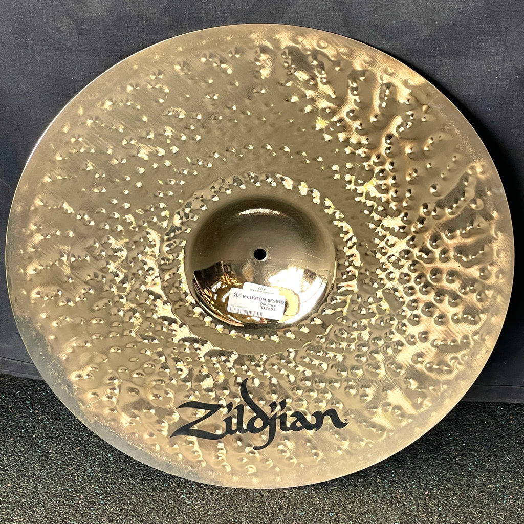 Zildjian K0997 20in Session Ride - side profile