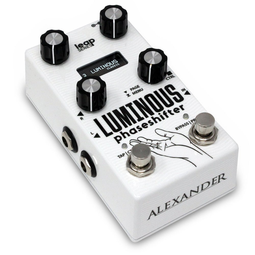 New Alexander Luminous Phaseshifter Guitar Effects Pedal