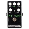 Catalinbread Soft Focus Ghost reverb pedal — black enclosure, top view with white knobs