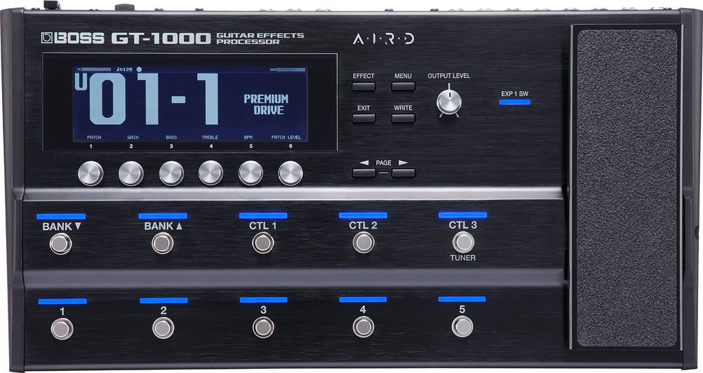 New Boss GT-1000 Guitar Multi Effects Processor Pedal