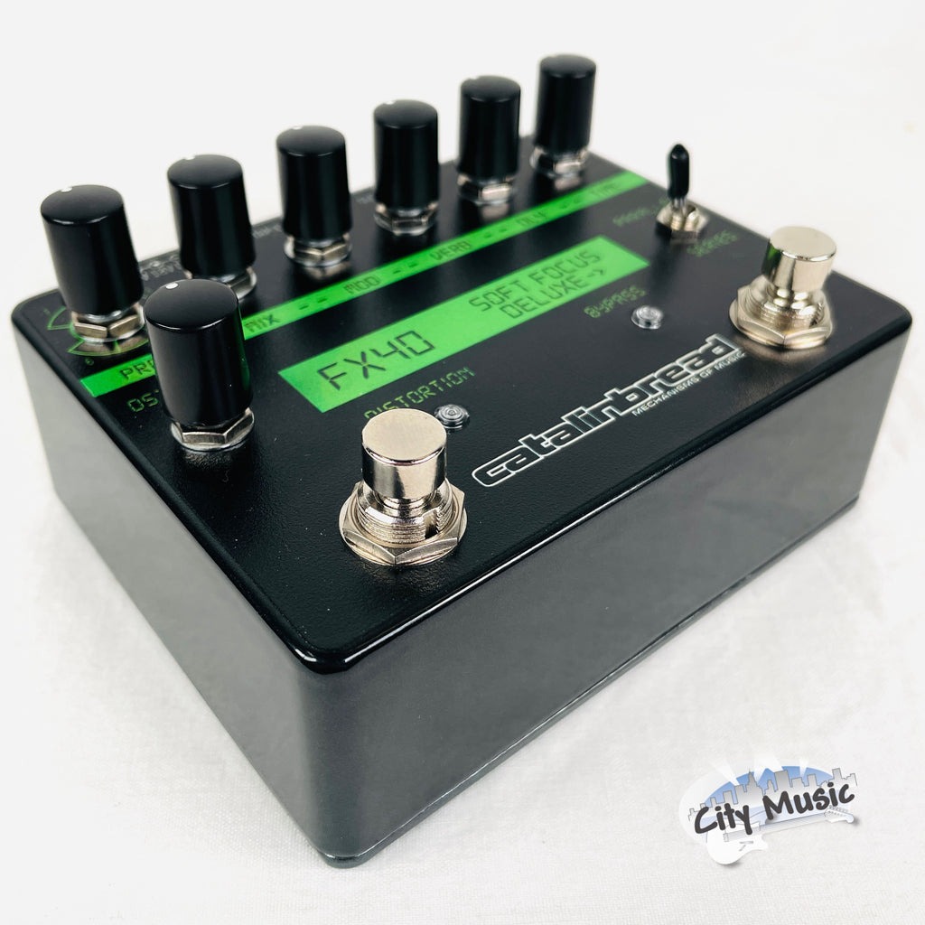 Used Catalinbread Soft Focus Deluxe Shoegaze Reverb Guitar Effects Pedal ♫