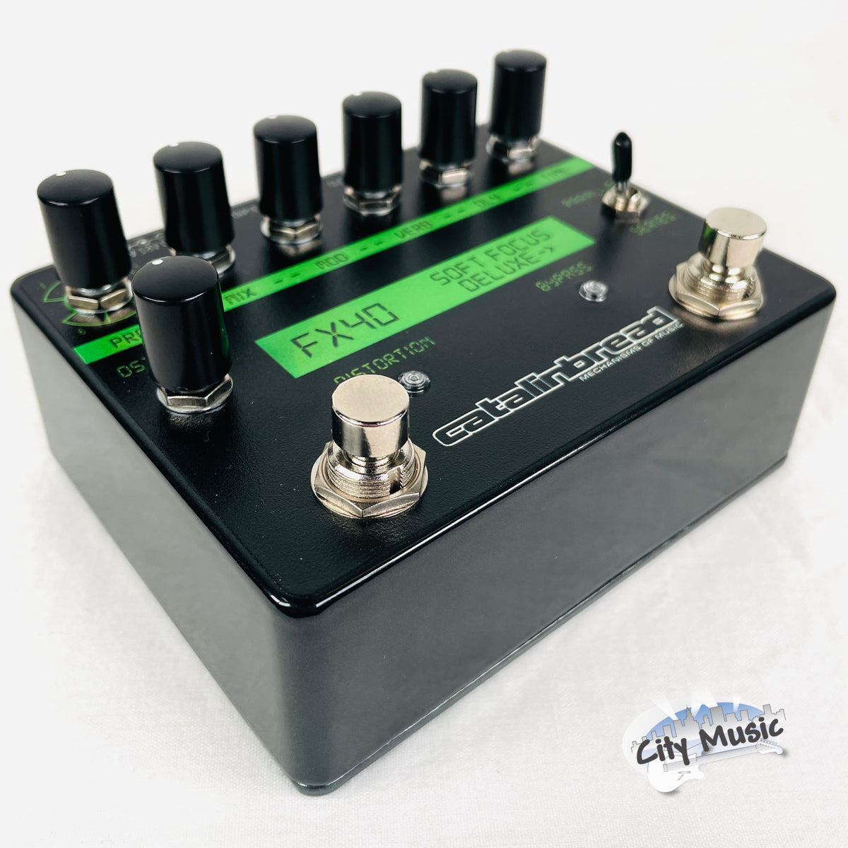 Used Catalinbread Soft Focus Deluxe Shoegaze Reverb Guitar Effects Pedal ♫