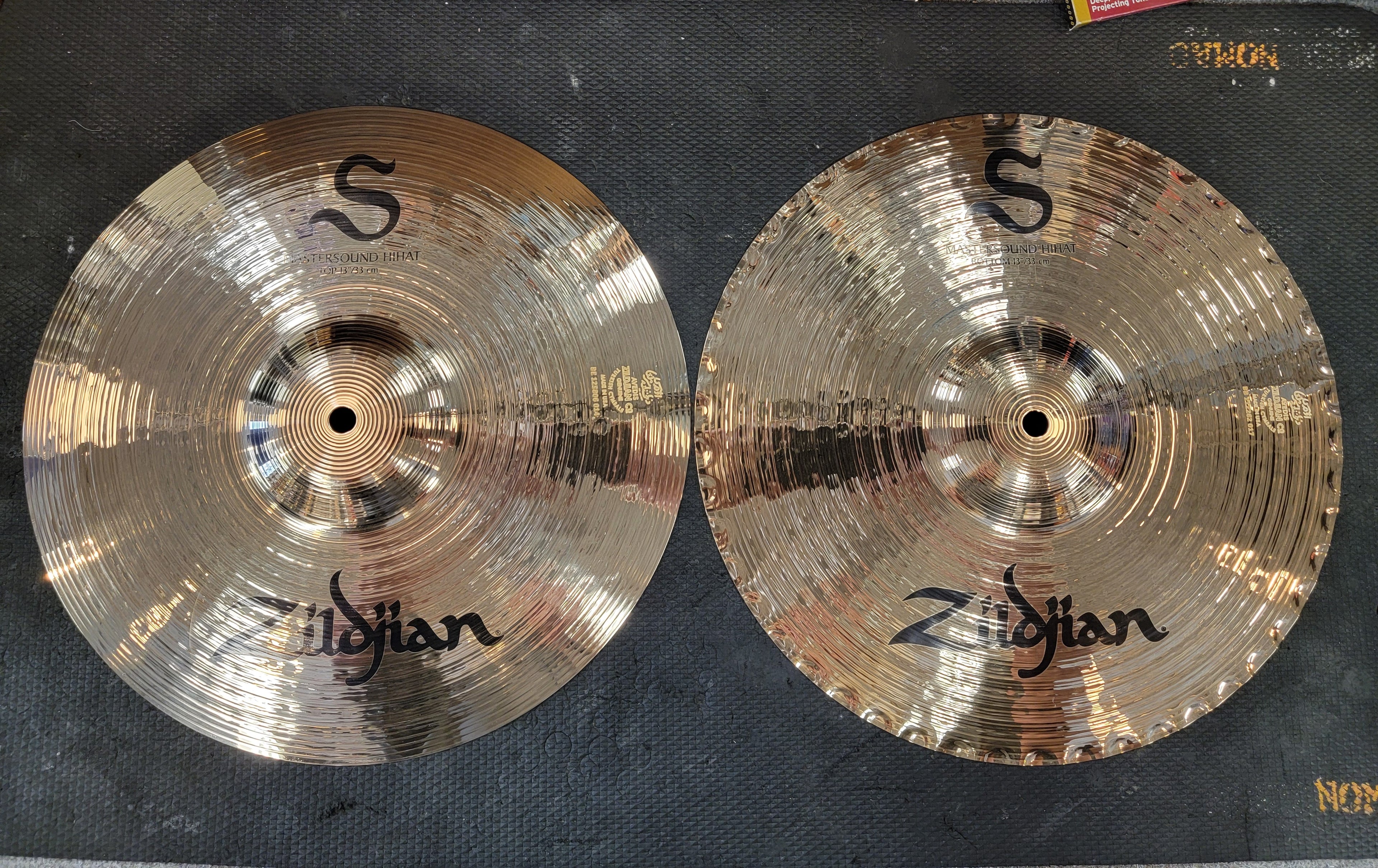 Zildjian S13MPR S Series 13in Mastersound Hi-Hat Pair - brilliant finish, both cymbals