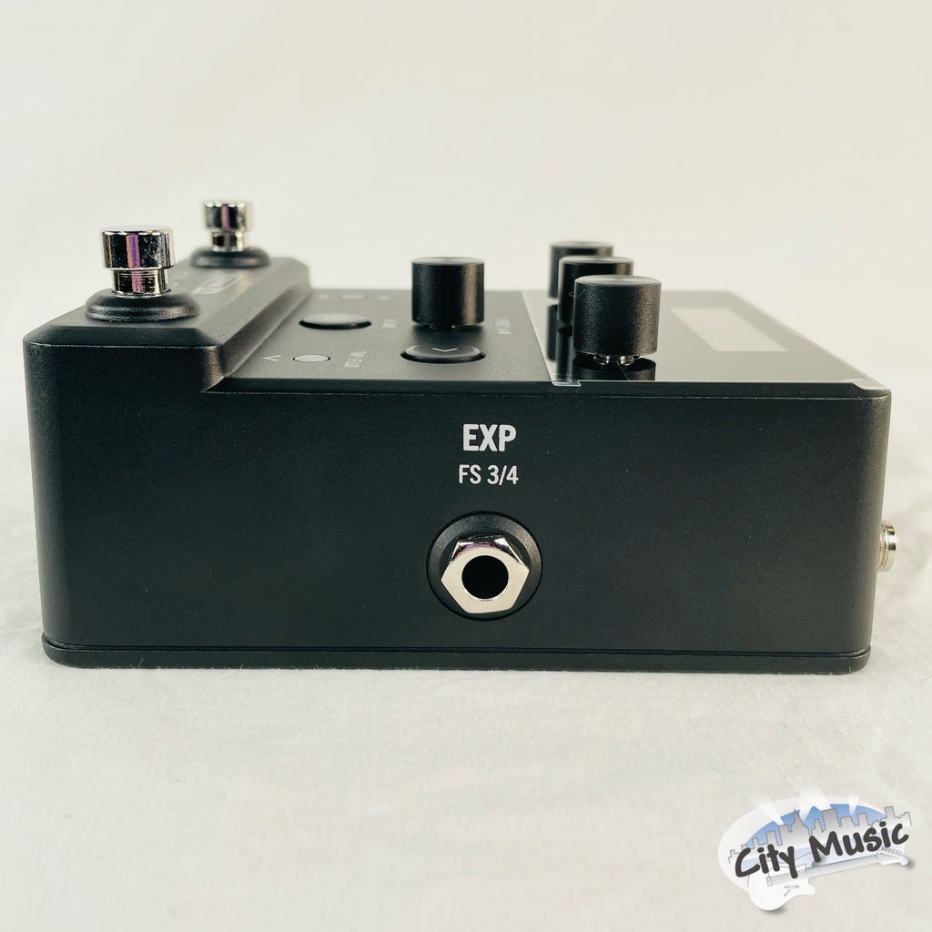 Used Line 6 HX One multi-effects pedal — angled side view