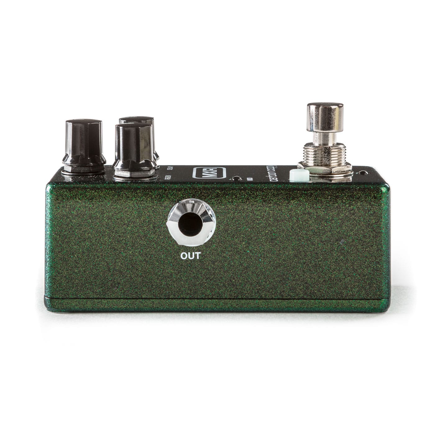 MXR M299 Carbon Copy Mini analog delay pedal — footswitch and Mod switch