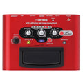 Boss VE-2 Vocal Harmonist pedal in red, top control panel