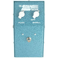 British Pedal Company Zonk Machine MKI fuzz pedal — blue sparkle front