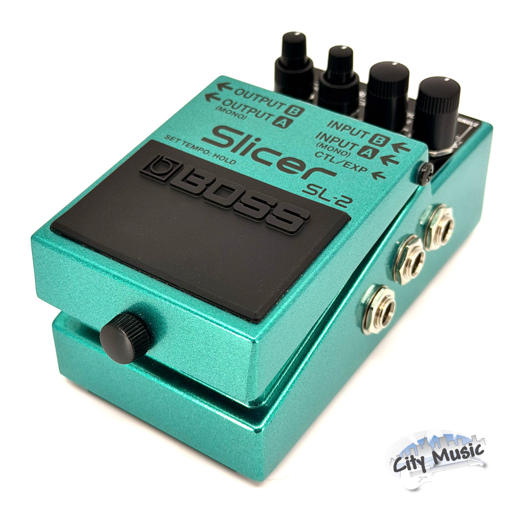 Used Boss SL-2 Slicer Audio Pattern Processor Guitar Effects Pedal ♪