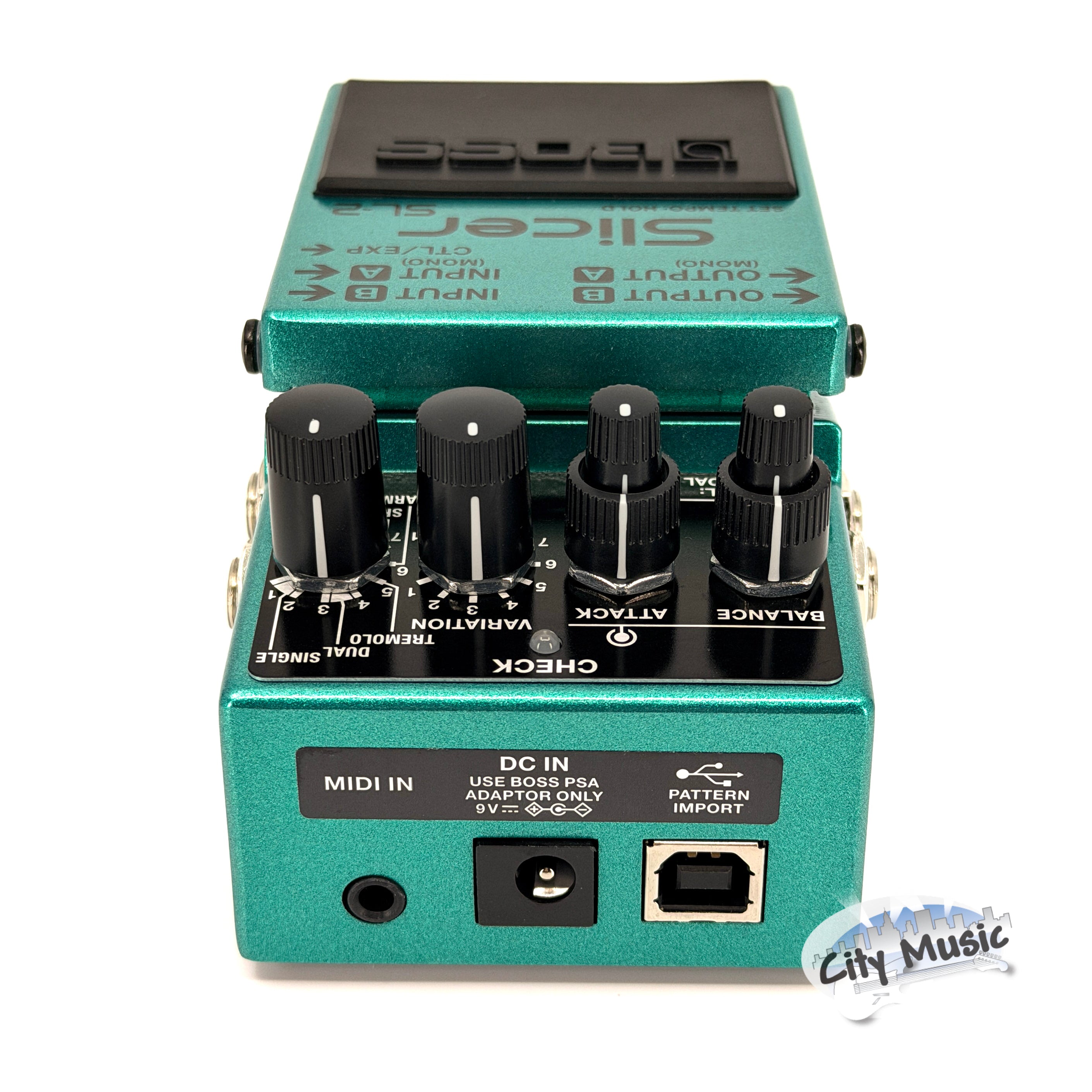 Used Boss SL-2 Slicer Audio Pattern Processor Guitar Effects Pedal ♪