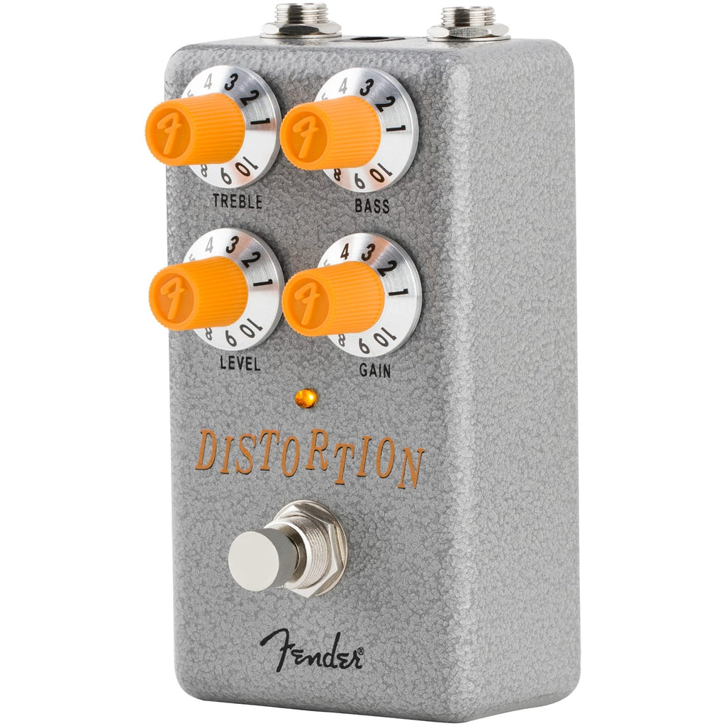 Fender Hammertone Distortion pedal — true bypass footswitch detail