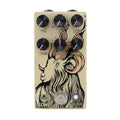 Walrus Audio Eons Five-State fuzz pedal — tan enclosure with goat artwork, front