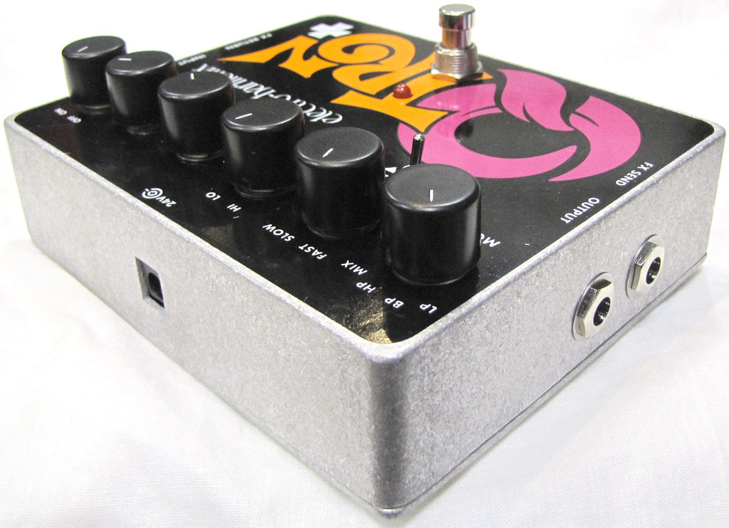 Electro-Harmonix Q-Tron Plus envelope filter pedal — side view