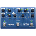 Strymon NightSky reverberator pedal — blue top control panel