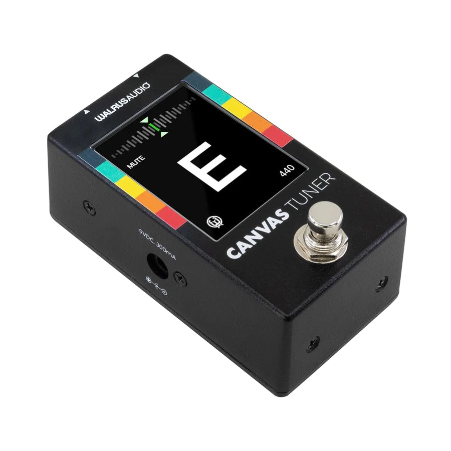 Walrus Audio Canvas Tuner — lifestyle photo on pedalboard