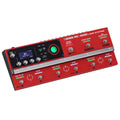 Boss RC-600 Loop Station pedal in red — angled top view