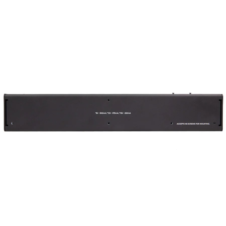 Walrus Audio Canvas Power 15 LINK - mounted under large pedalboard