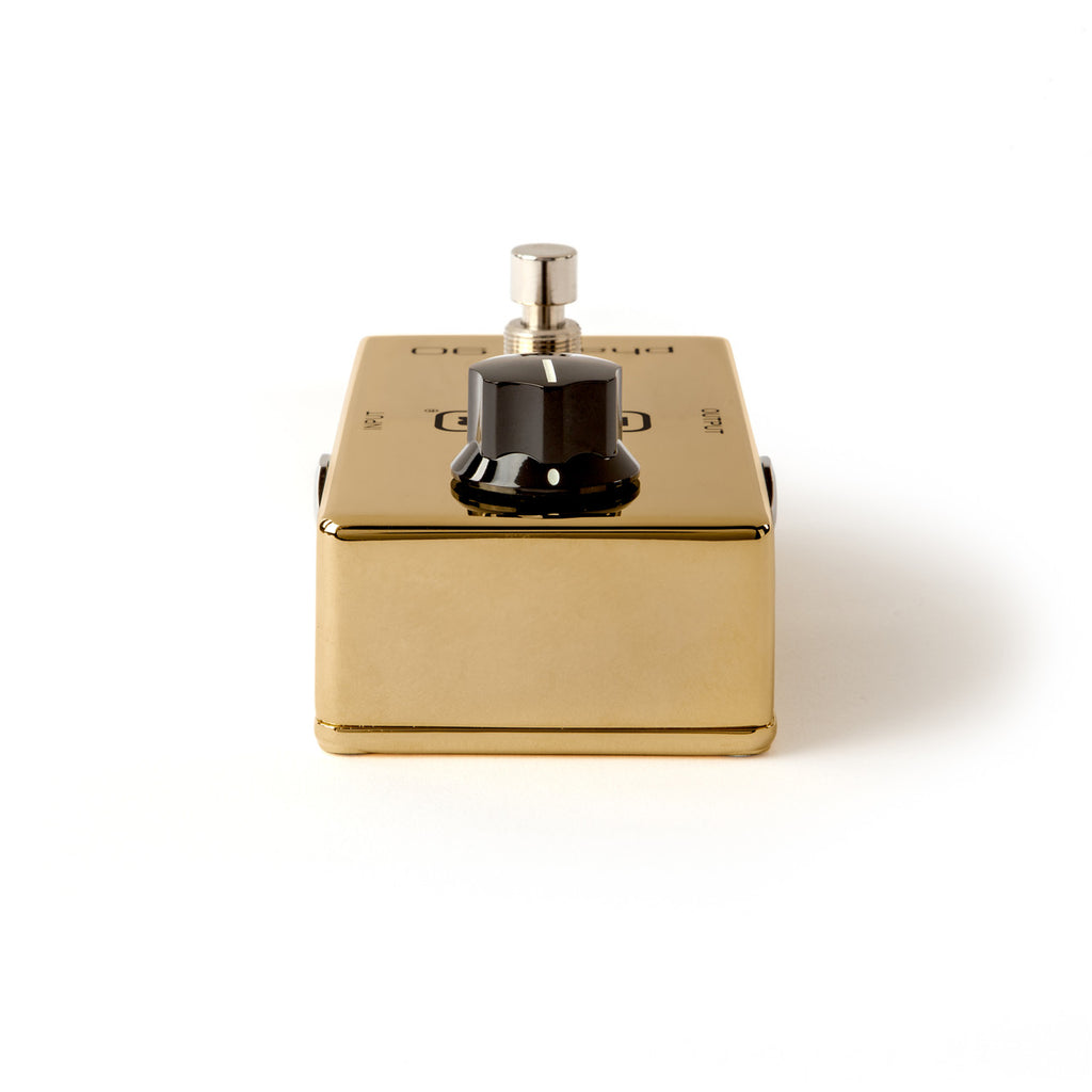 MXR M101GLD 50th Anniversary Phase 90 phaser — side input and output jacks