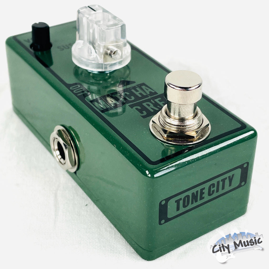 Used Tone City Matcha Cream Fuzz Mini Guitar Effects Pedal в™«