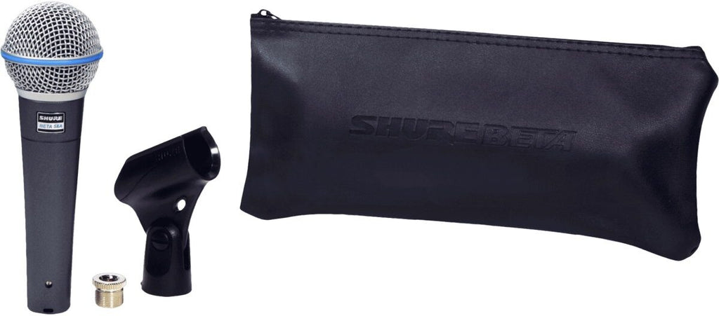 Shure BETA 58A vocal microphone — full product view