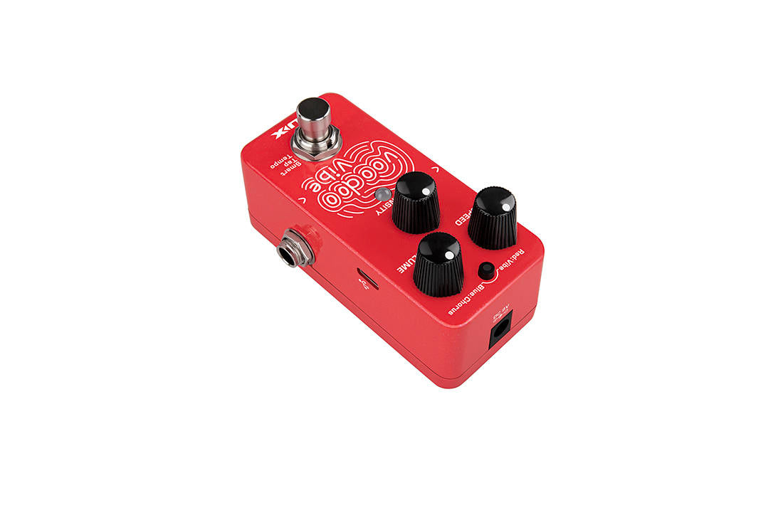 NUX NCH-3 Voodoo Vibe pedal — side profile view