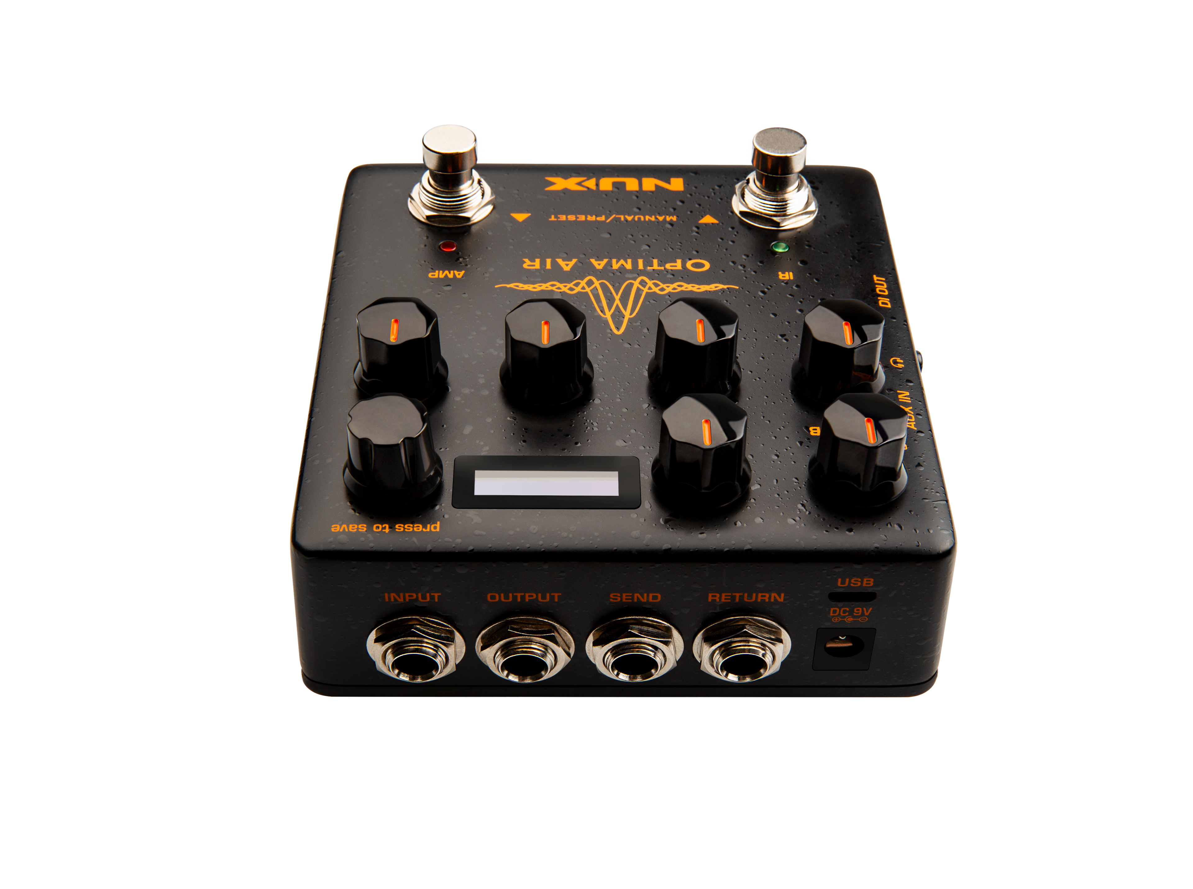 New NUX NAI-5 Optima Air Acoustic Guitar Simulator Effects Pedal