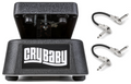 Dunlop 95Q Cry Baby wah pedal — with included patch cables