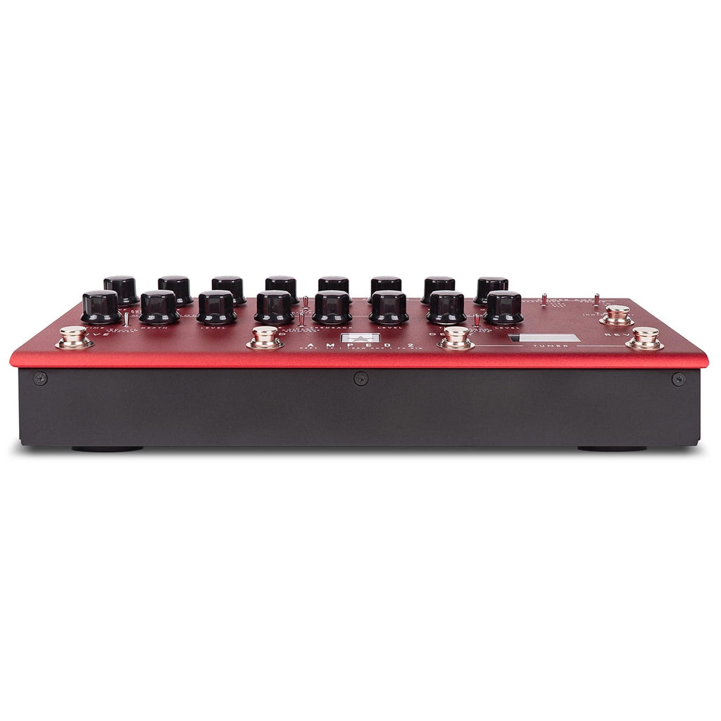 Blackstar AMPED 2 floorboard amp — red, side view