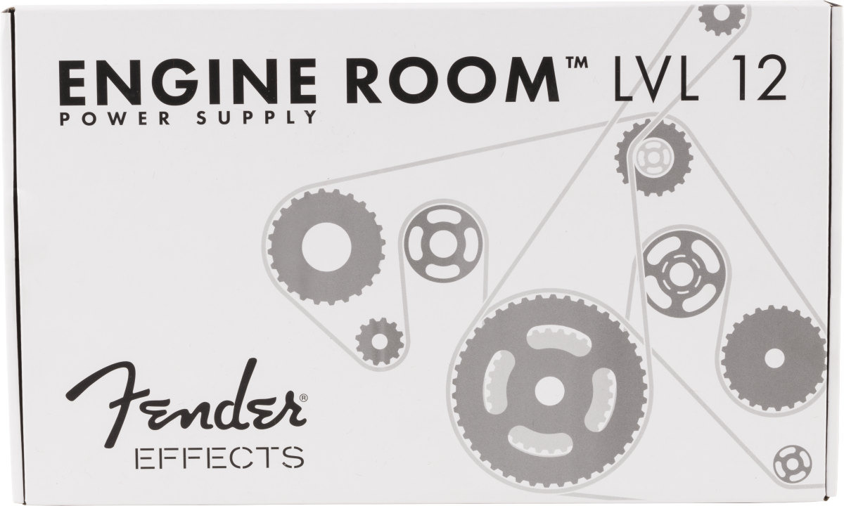 Fender Engine Room LVL12 power supply — included cable kit