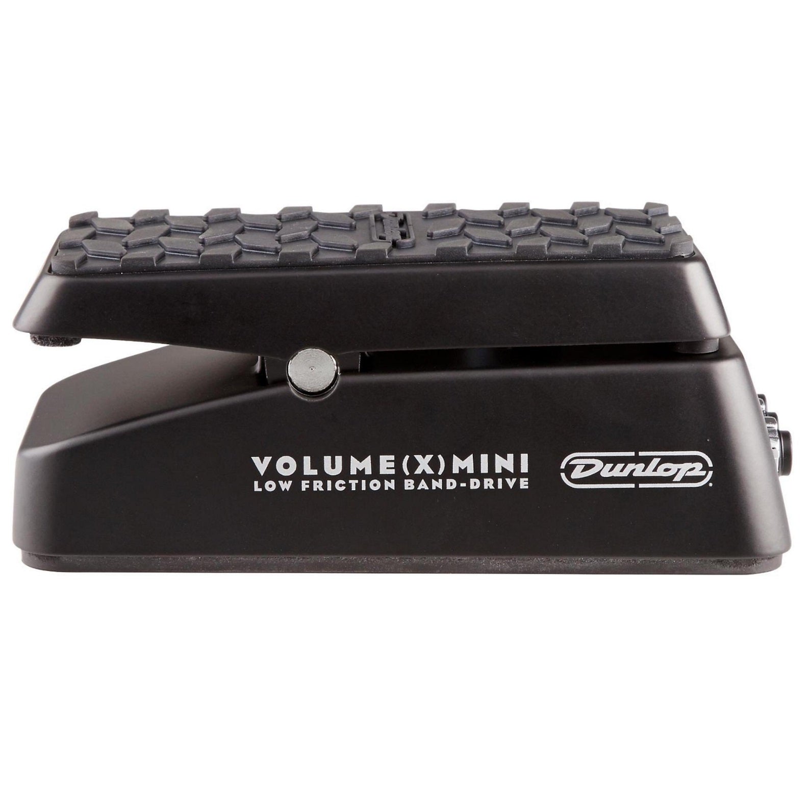 Dunlop DVP4 Volume (X) Mini pedal — side view, black