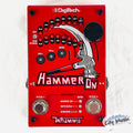 DigiTech HammerOn pitch shifter pedal — red top view