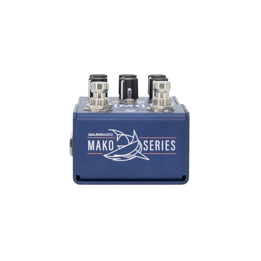 Walrus Audio MAKO M1 modulation pedal — stereo I/O view
