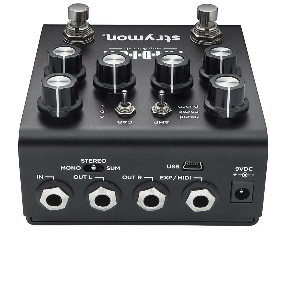 Strymon Iridium amp/cab simulator pedal — angled product view