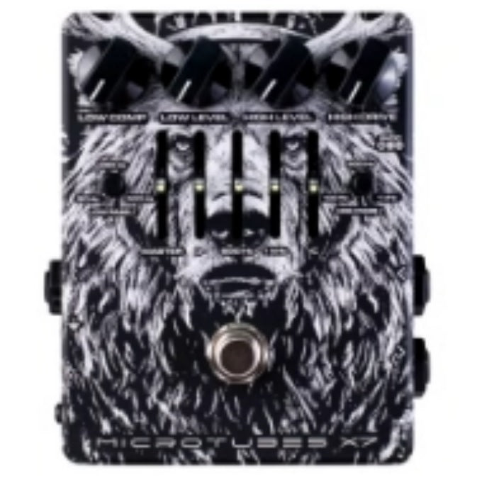 Darkglass Microtubes X7 Otso bass distortion pedal — unit view