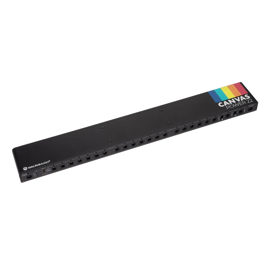 Walrus Audio Canvas Power 22 DC power supply — front face