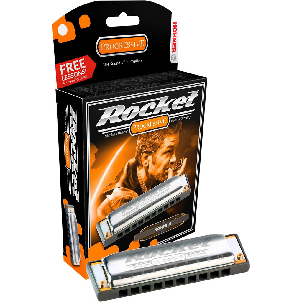 Hohner Special 20 harmonica 5-pack — Rocket harmonica packaging detail