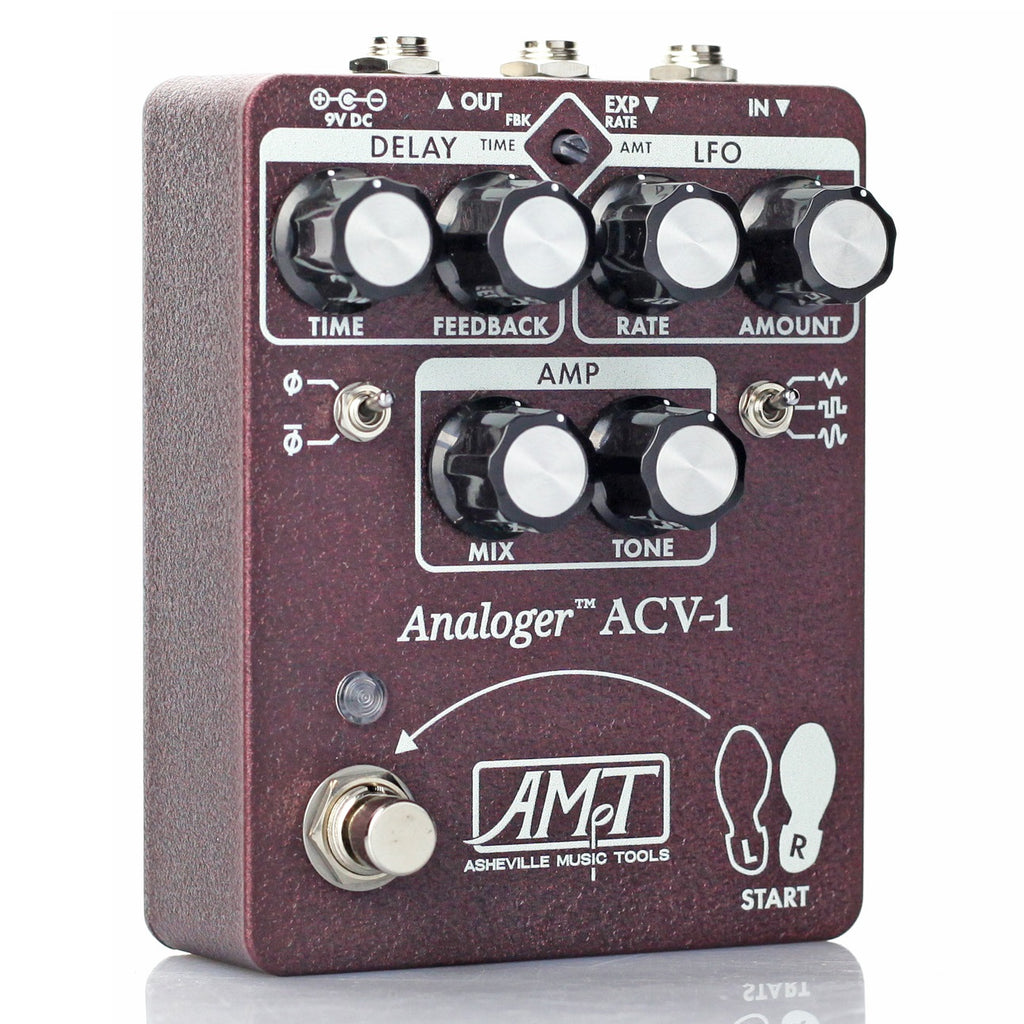 New Asheville Music Tools ACV-1 Time Warping Chorus & Vibrato Guitar Pedal