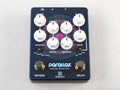 Used Keeley Parallax Spatial Generator reverb delay pedal — top view