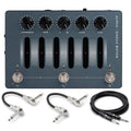 Darkglass Alpha Omega Photon bass pedal - gray top with cables included
