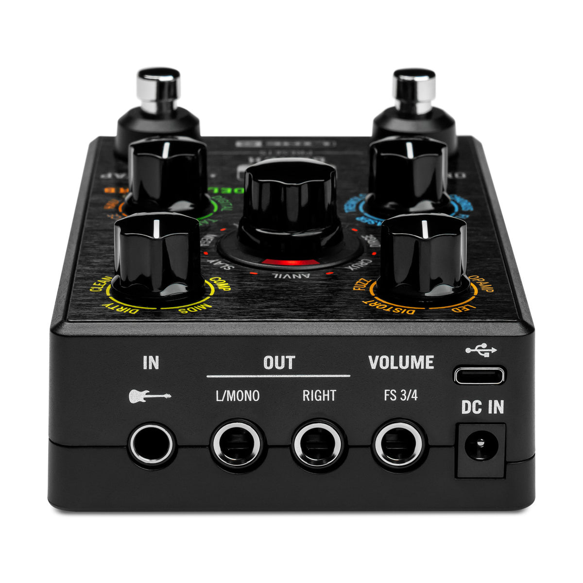 Line 6 POD Express Black — control knobs detail