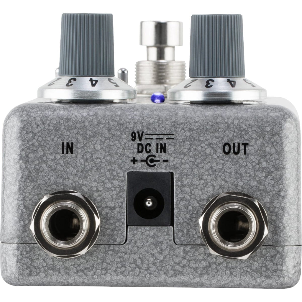 Fender Hammertone Space Delay pedal — close-up of knobs