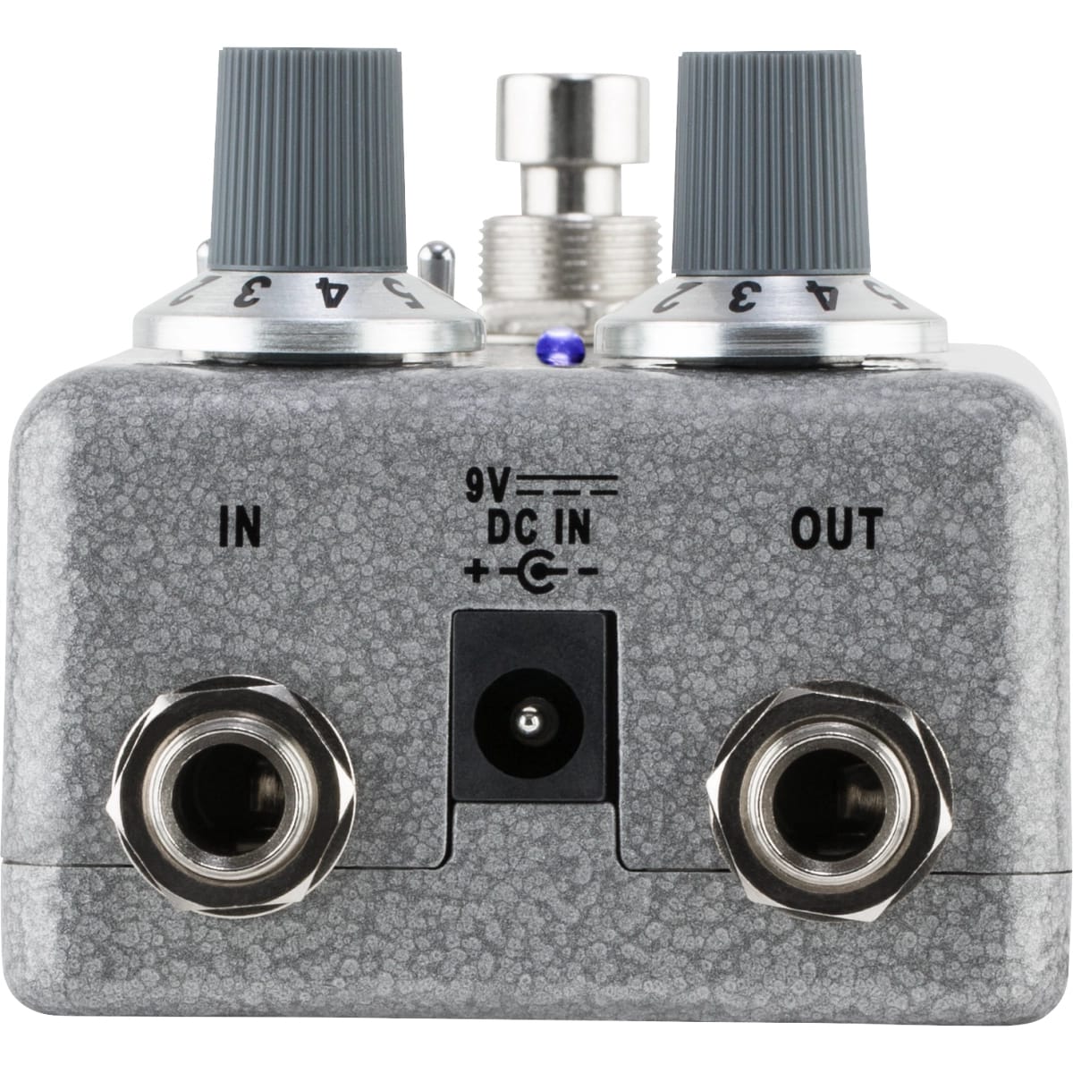 Fender Hammertone Space Delay pedal — close-up of knobs