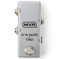 MXR M231 TRS Split + Tap footswitch — silver enclosure top view