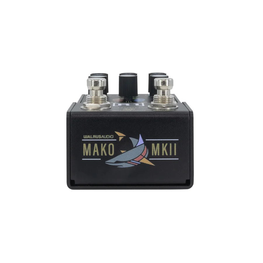 Walrus Audio MAKO MKII R1 reverb pedal — top down view